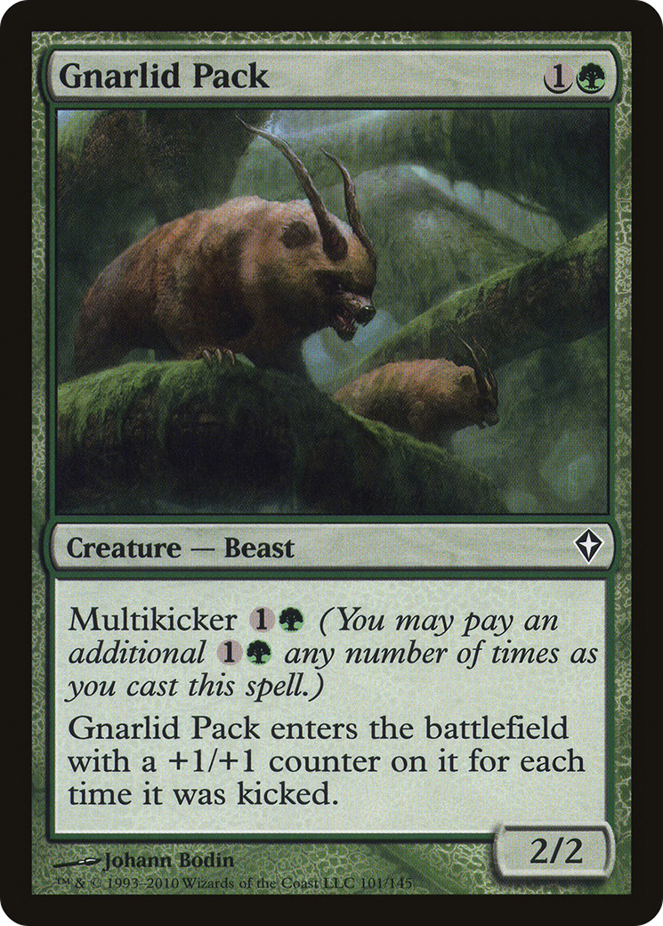 Image of Gnarlid Pack [Worldwake]