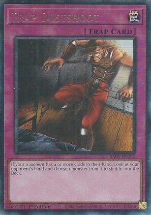 Image of Trap Dustshoot (Ultimate Rare) (RA05-EN077) - Rarity Collection 5 1st Edition