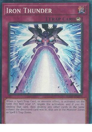 Image of Iron Thunder (Collector's Rare) (RA05-EN079) - Rarity Collection 5 1st Edition