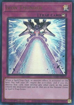 Image of Iron Thunder (Ultra Rare) (RA05-EN079) - Rarity Collection 5 1st Edition