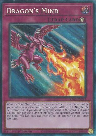 Image of Dragon's Mind (Collector's Rare) (RA05-EN082) - Rarity Collection 5 1st Edition