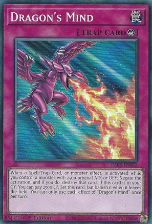 Image of Dragon's Mind (RA05-EN082) - Rarity Collection 5 1st Edition