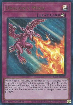 Image of Dragon's Mind (Ultra Rare) (RA05-EN082) - Rarity Collection 5 1st Edition