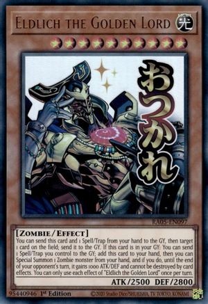 Image of Eldlich the Golden Lord (RA05-EN097) - Rarity Collection 5 1st Edition