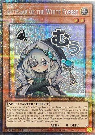 Image of Astellar of the White Forest (Starlight Rare) (RA05-EN100) - Rarity Collection 5 1st Edition