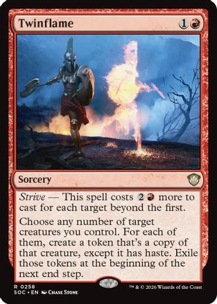 Image of Twinflame (SOC-258) - Commander: Secrets of Strixhaven