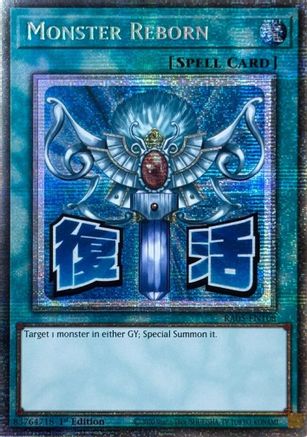 Image of Monster Reborn (Starlight Rare) (RA05-EN108) - Rarity Collection 5 1st Edition