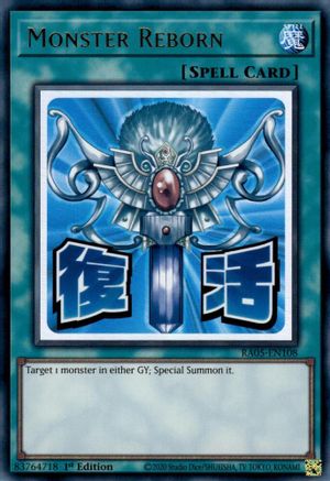Image of Monster Reborn (RA05-EN108) - Rarity Collection 5 1st Edition