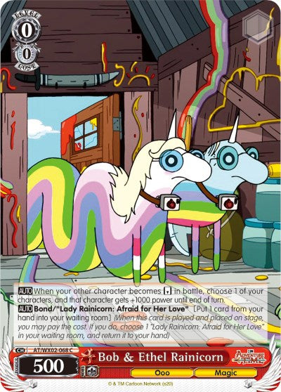 Image of Bob & Ethel Rainicorn (AT/WX02-068 C) [Adventure Time]