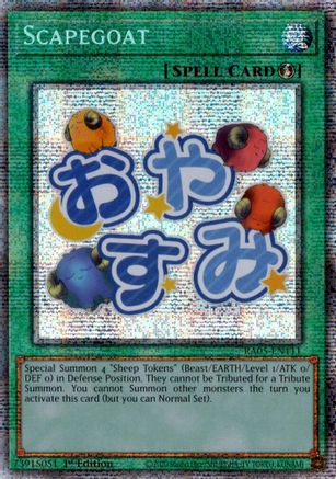 Image of Scapegoat (Starlight Rare) (RA05-EN111) - Rarity Collection 5 1st Edition
