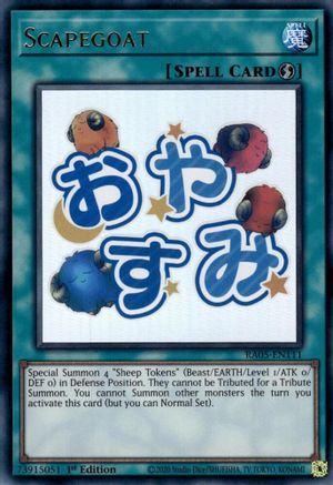 Image of Scapegoat (RA05-EN111) - Rarity Collection 5 1st Edition