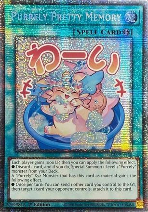 Image of Purrely Pretty Memory (Starlight Rare) (RA05-EN120) - Rarity Collection 5 1st Edition