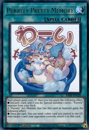 Image of Purrely Pretty Memory (RA05-EN120) - Rarity Collection 5 1st Edition