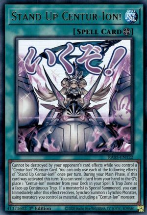 Image of Stand Up Centur-Ion! (RA05-EN122) - Rarity Collection 5 1st Edition