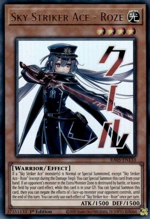 Image of Sky Striker Ace - Roze (RA05-EN133) - Rarity Collection 5 1st Edition