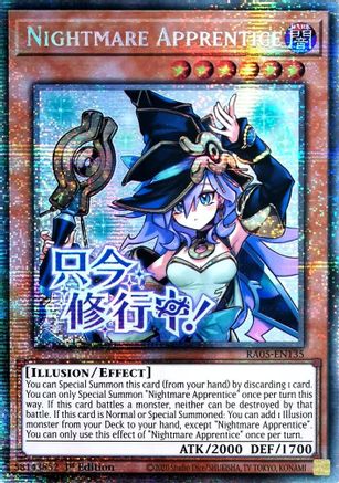 Image of Nightmare Apprentice (Starlight Rare) (RA05-EN135) - Rarity Collection 5 1st Edition