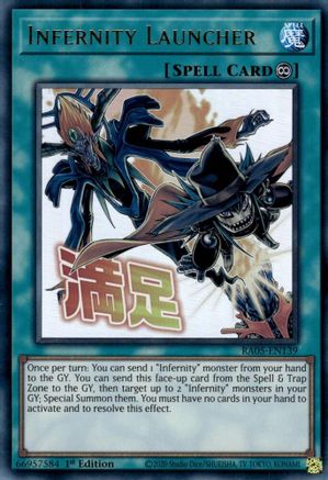 Image of Infernity Launcher (RA05-EN139) - Rarity Collection 5 1st Edition
