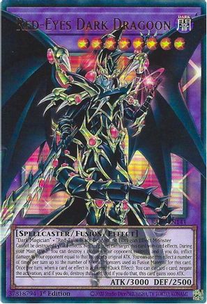Image of Red-Eyes Dark Dragoon (RA05-EN141) - Rarity Collection 5 1st Edition