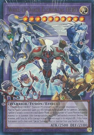 Image of Wake Up Your Elemental HERO (RA05-EN142) - Rarity Collection 5 1st Edition
