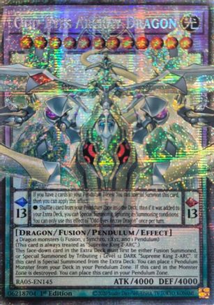 Image of Odd-Eyes Arcray Dragon (Starlight Rare) (RA05-EN145) - Rarity Collection 5 1st Edition