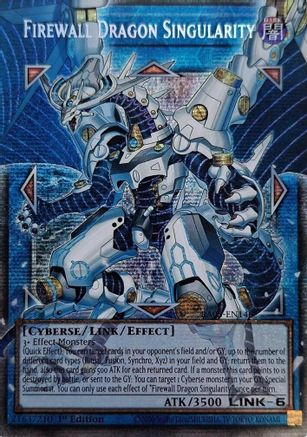 Image of Firewall Dragon Singularity (Starlight Rare) (RA05-EN146) - Rarity Collection 5 1st Edition