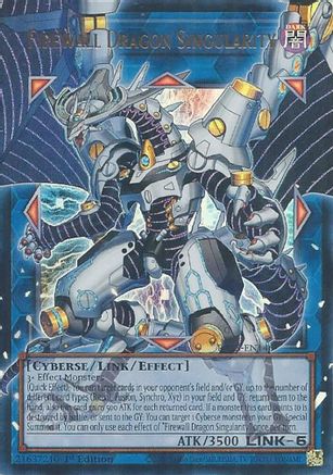 Image of Firewall Dragon Singularity (RA05-EN146) - Rarity Collection 5 1st Edition