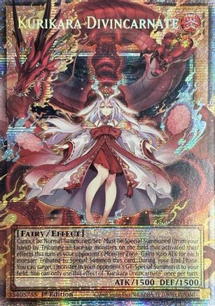 Image of Kurikara Divincarnate (Starlight Rare) (RA05-EN147) - Rarity Collection 5 1st Edition