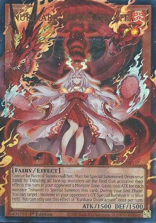 Image of Kurikara Divincarnate (RA05-EN147) - Rarity Collection 5 1st Edition