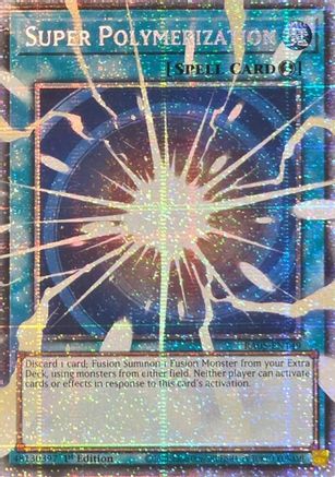 Image of Super Polymerization (Starlight Rare) (RA05-EN149) - Rarity Collection 5 1st Edition