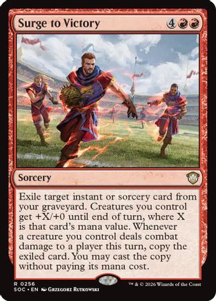 Image of Surge to Victory (SOC-256) - Commander: Secrets of Strixhaven