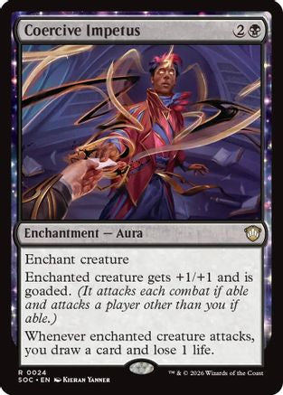 Image of Coercive Impetus (SOC-024) - Commander: Secrets of Strixhaven