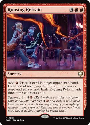 Image of Rousing Refrain (SOC-253) - Commander: Secrets of Strixhaven