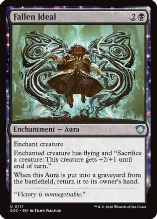 Image of Fallen Ideal (SOC-117) - Commander: Secrets of Strixhaven