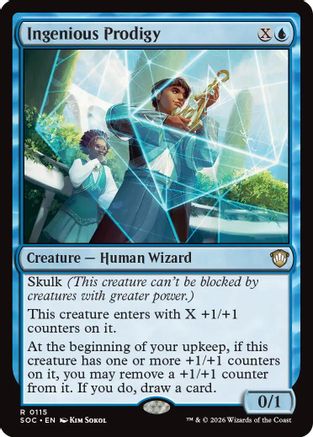 Image of Ingenious Prodigy (SOC-115) - Commander: Secrets of Strixhaven