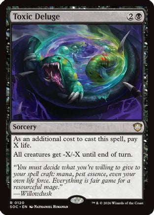 Image of Toxic Deluge (SOC-120) - Commander: Secrets of Strixhaven