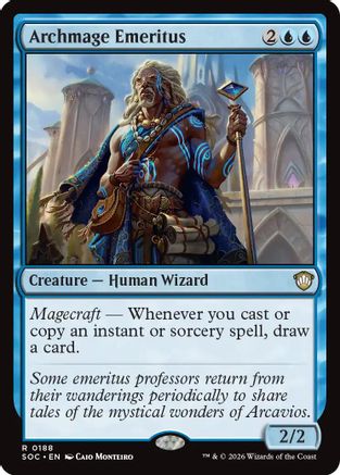 Image of Archmage Emeritus (SOC-188) - Commander: Secrets of Strixhaven