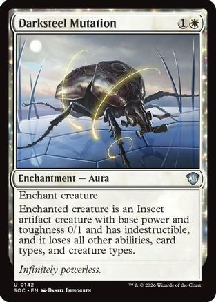Image of Darksteel Mutation (SOC-142) - Commander: Secrets of Strixhaven