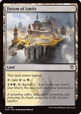 Image of Forum of Amity (SOS-256) - Secrets of Strixhaven Foil