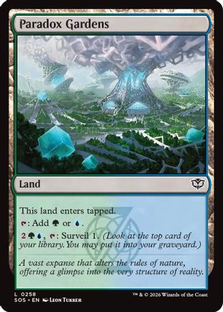 Image of Paradox Gardens (SOS-258) - Secrets of Strixhaven