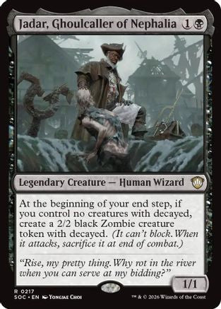 Image of Jadar, Ghoulcaller of Nephalia (SOC-217) - Commander: Secrets of Strixhaven