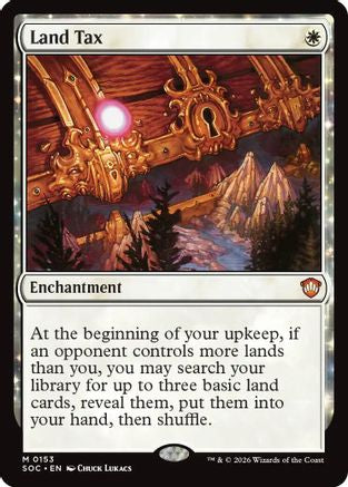 Image of Land Tax (SOC-153) - Commander: Secrets of Strixhaven
