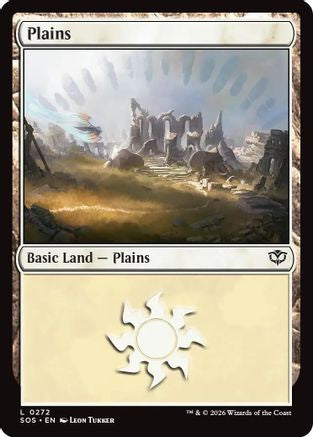 Image of Plains (0272) (SOS-272) - Secrets of Strixhaven Foil