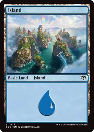 Image of Island (0275) (SOS-275) - Secrets of Strixhaven