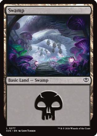 Image of Swamp (0277) (SOS-277) - Secrets of Strixhaven