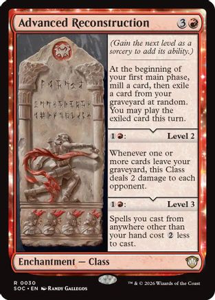 Image of Advanced Reconstruction (SOC-030) - Commander: Secrets of Strixhaven