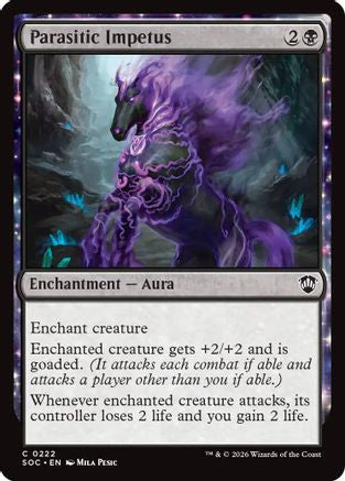 Image of Parasitic Impetus (SOC-222) - Commander: Secrets of Strixhaven