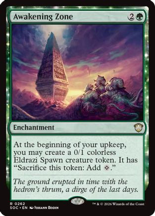 Image of Awakening Zone (SOC-262) - Commander: Secrets of Strixhaven