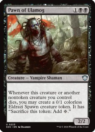 Image of Pawn of Ulamog (SOC-223) - Commander: Secrets of Strixhaven