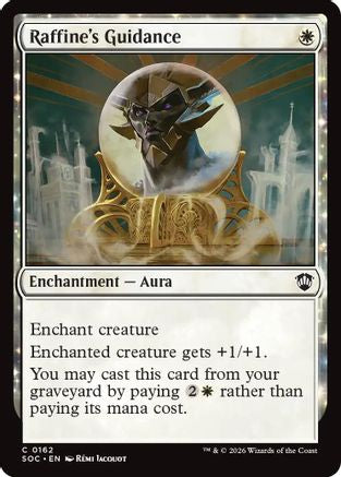 Image of Raffine's Guidance (SOC-162) - Commander: Secrets of Strixhaven