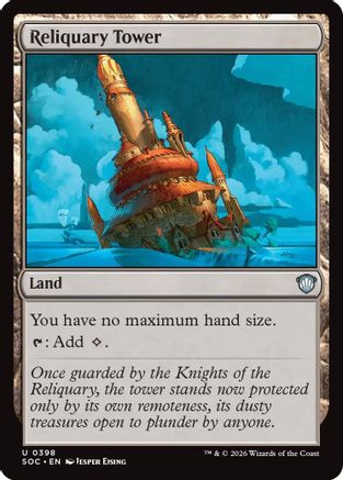 Image of Reliquary Tower (SOC-398) - Commander: Secrets of Strixhaven